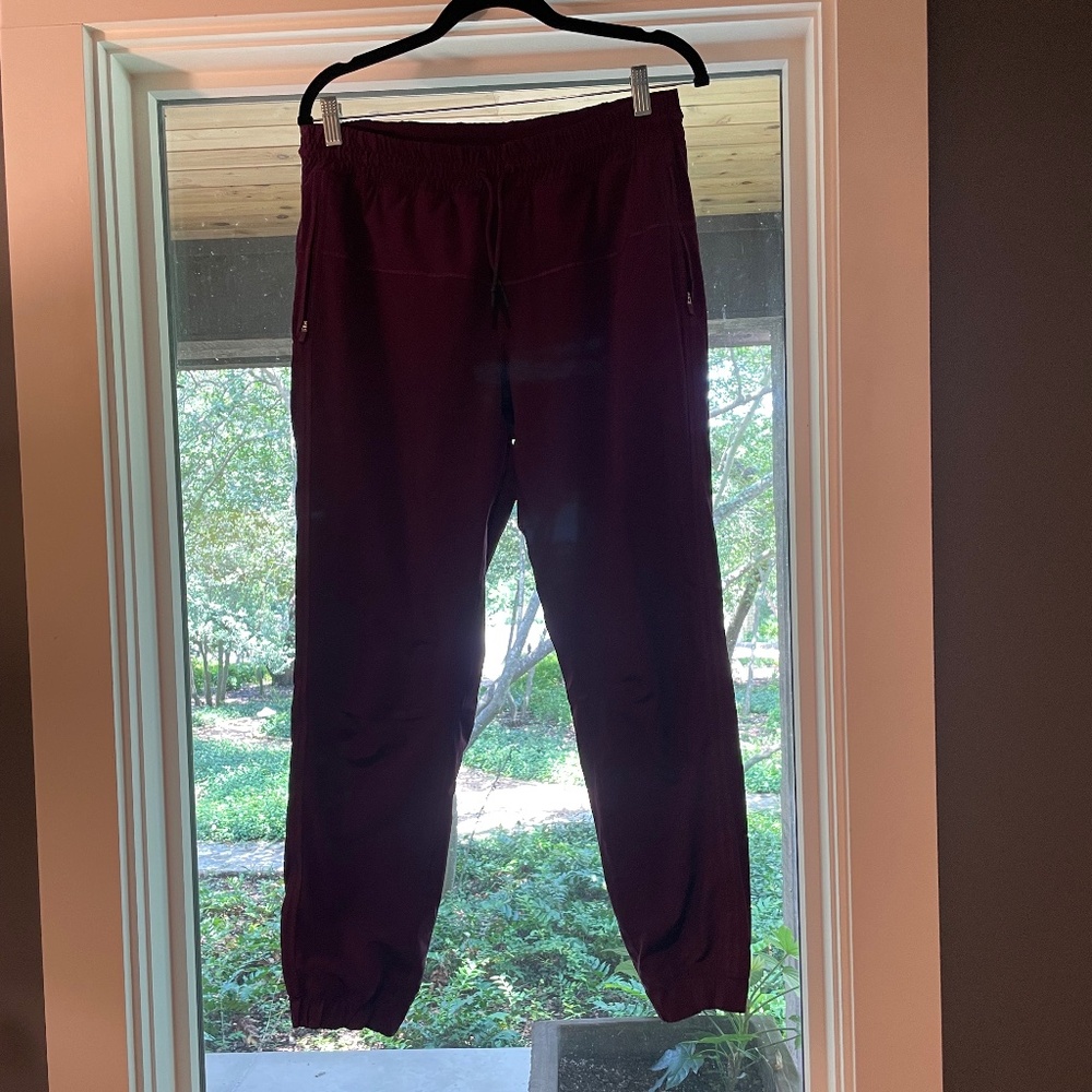 Lululemon Maroon Sweatpants